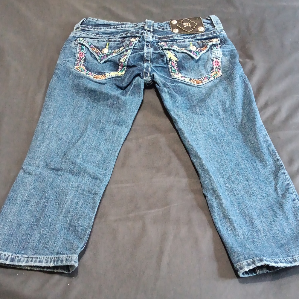 Y2K Miss Me capris